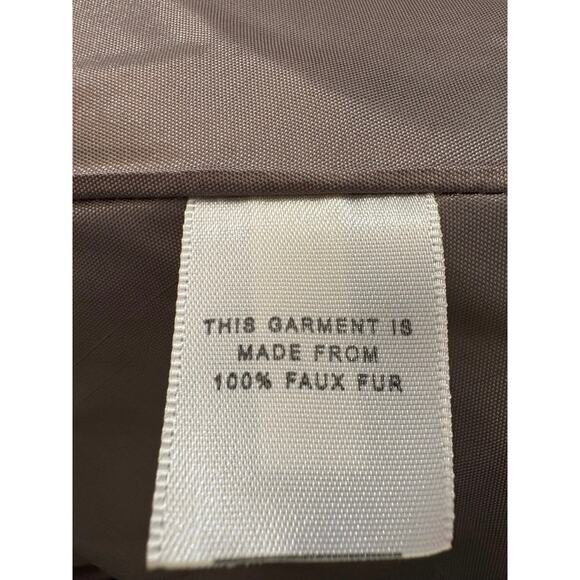 Eliza J Faux Fur Coat Capelet Bolero Shrug Size M - Picture 2 of 5